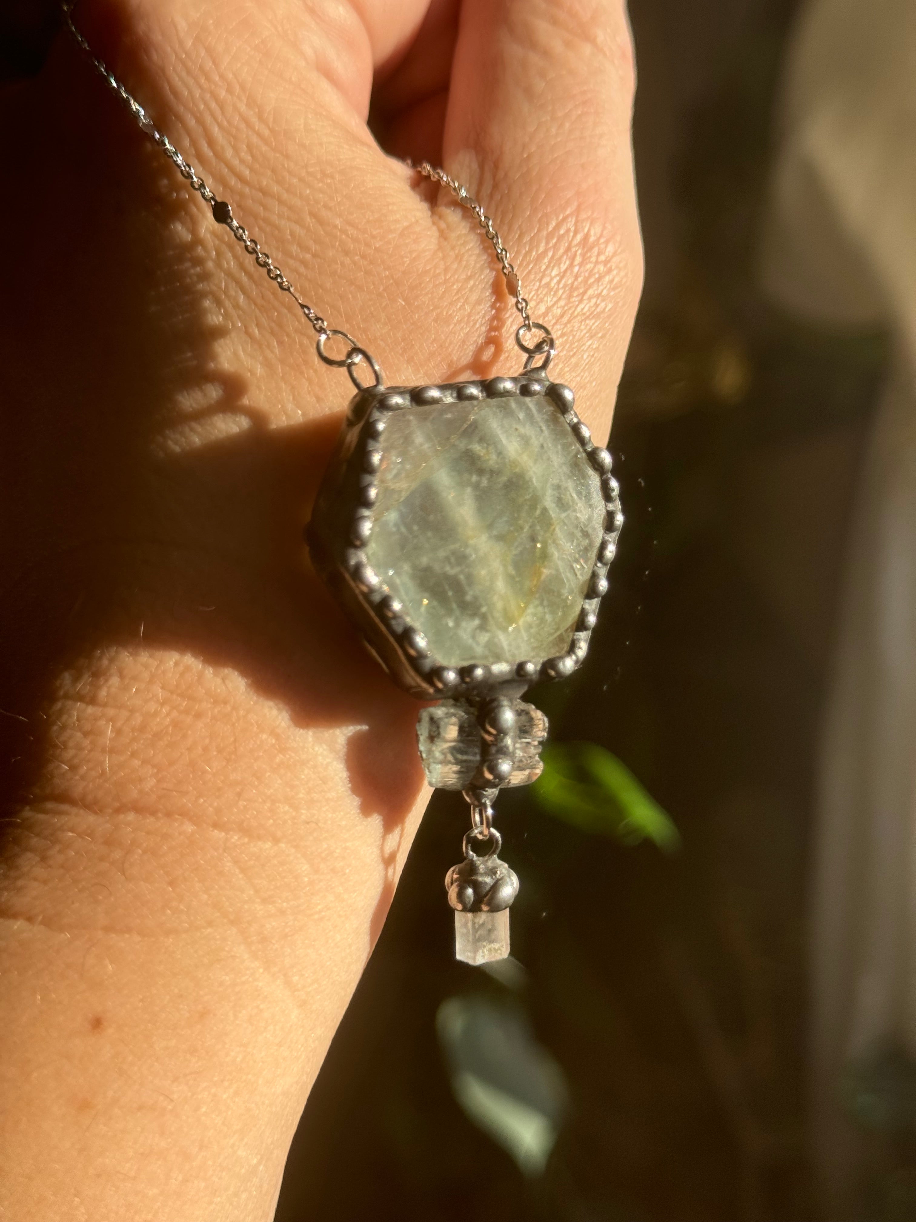 Aquamarine Necklace