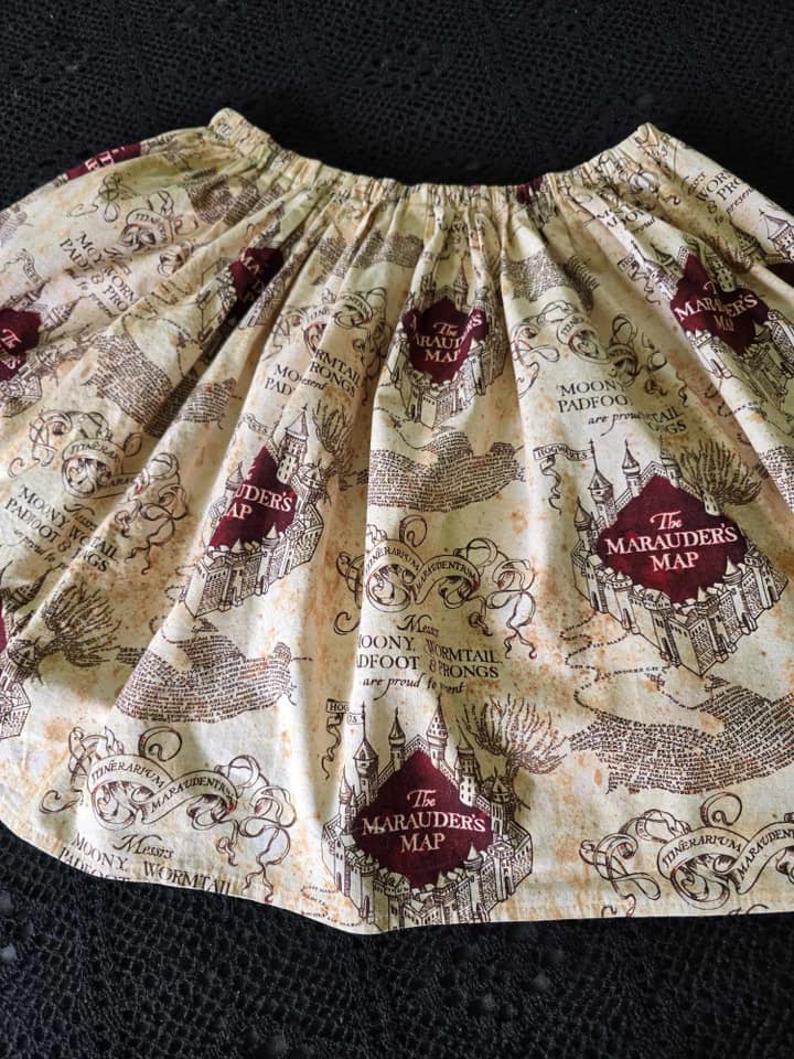 Treasure Map Skirt