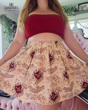 Treasure Map Skirt