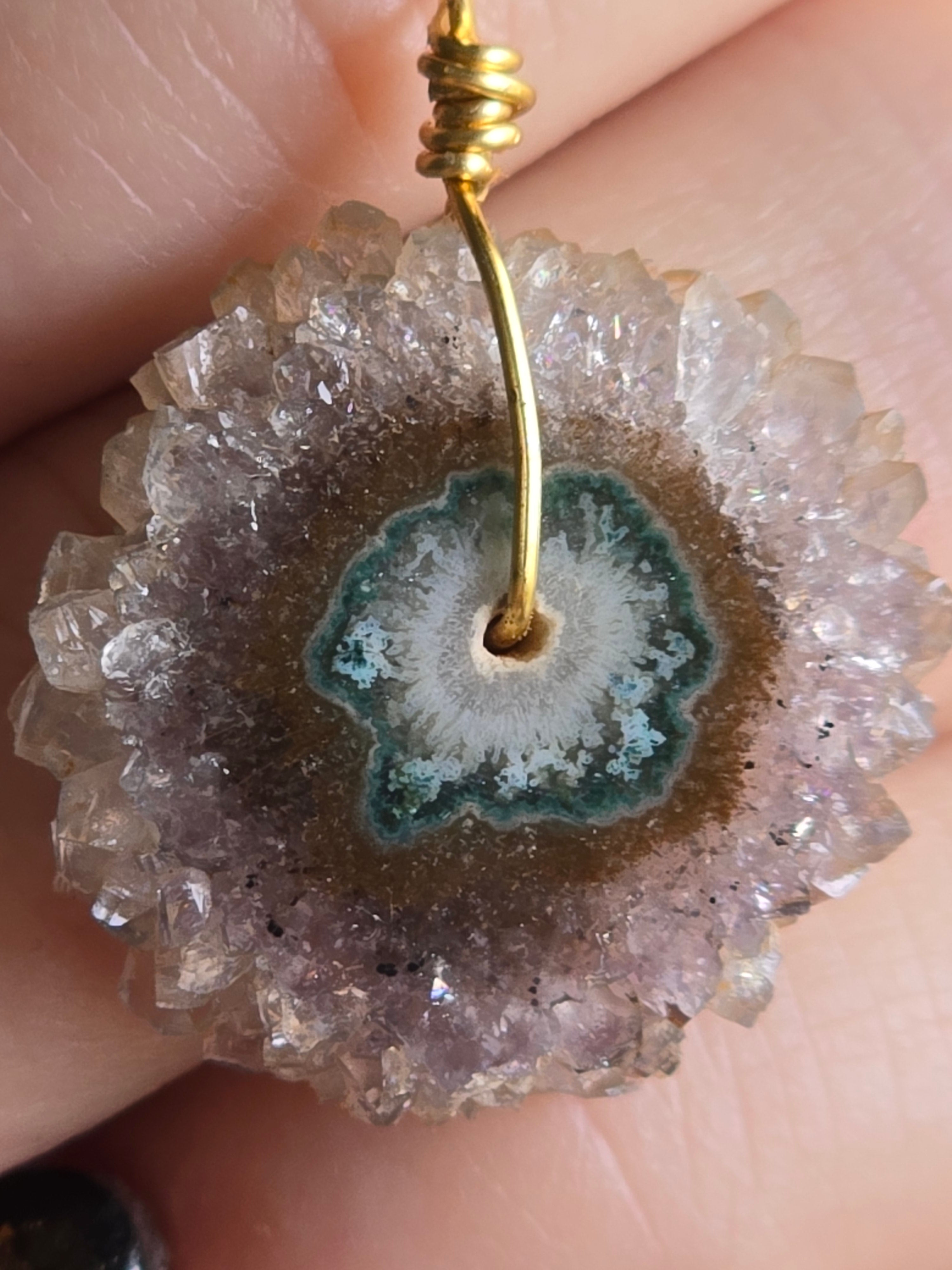 Amethyst Stalactite Necklace