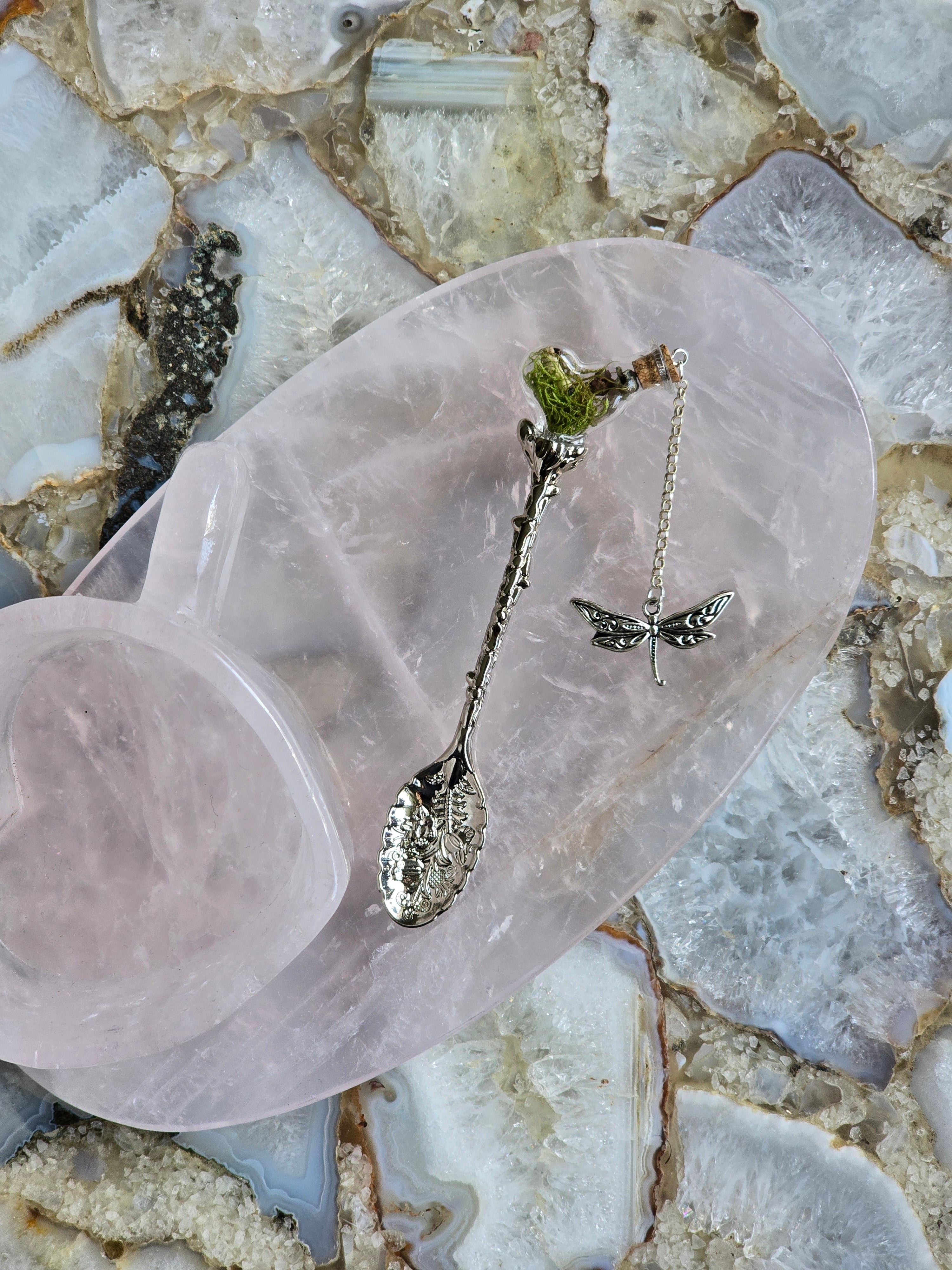 Forest Floor Teaspoons - Silver