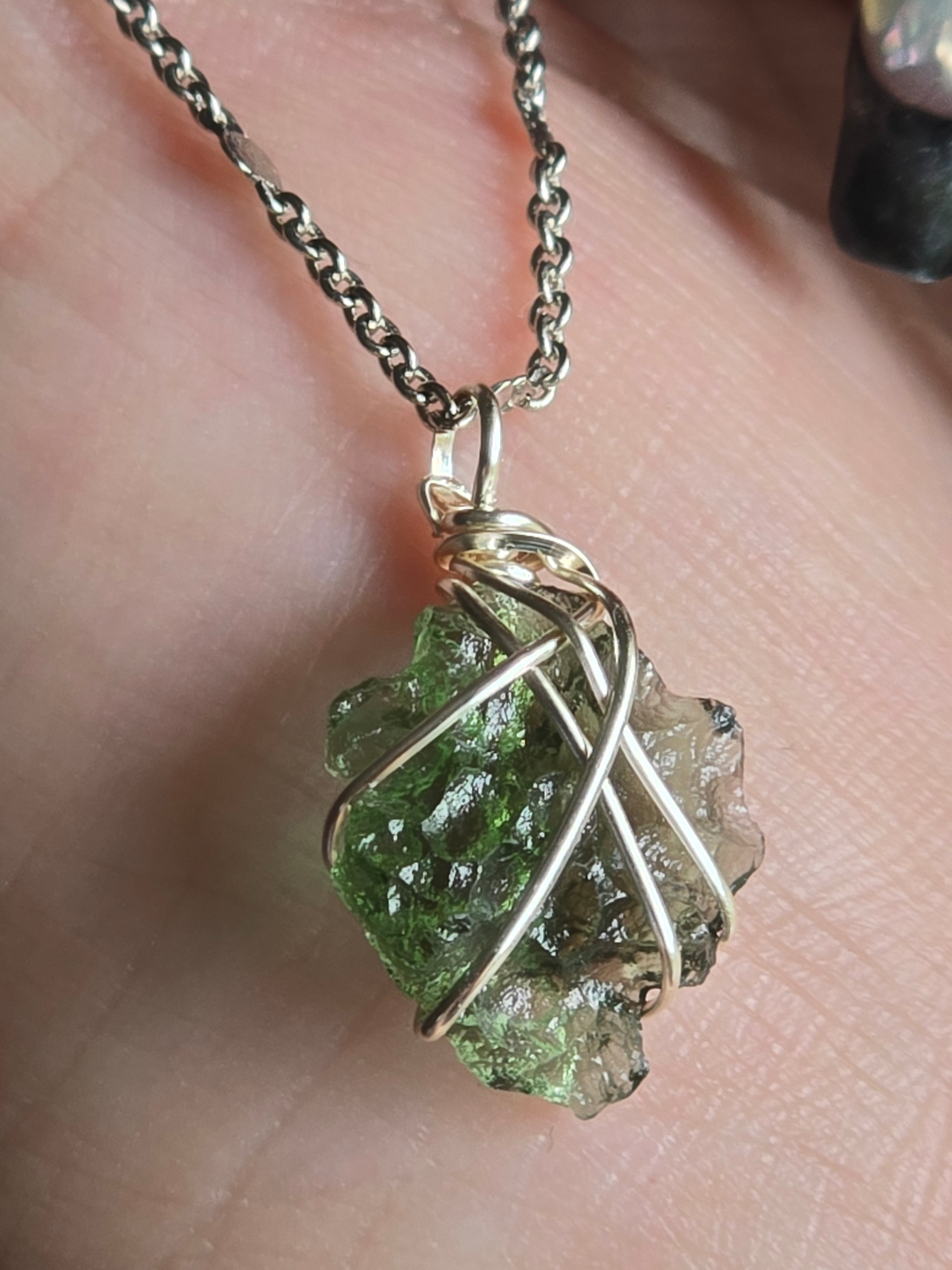 Moldavite Necklace #6