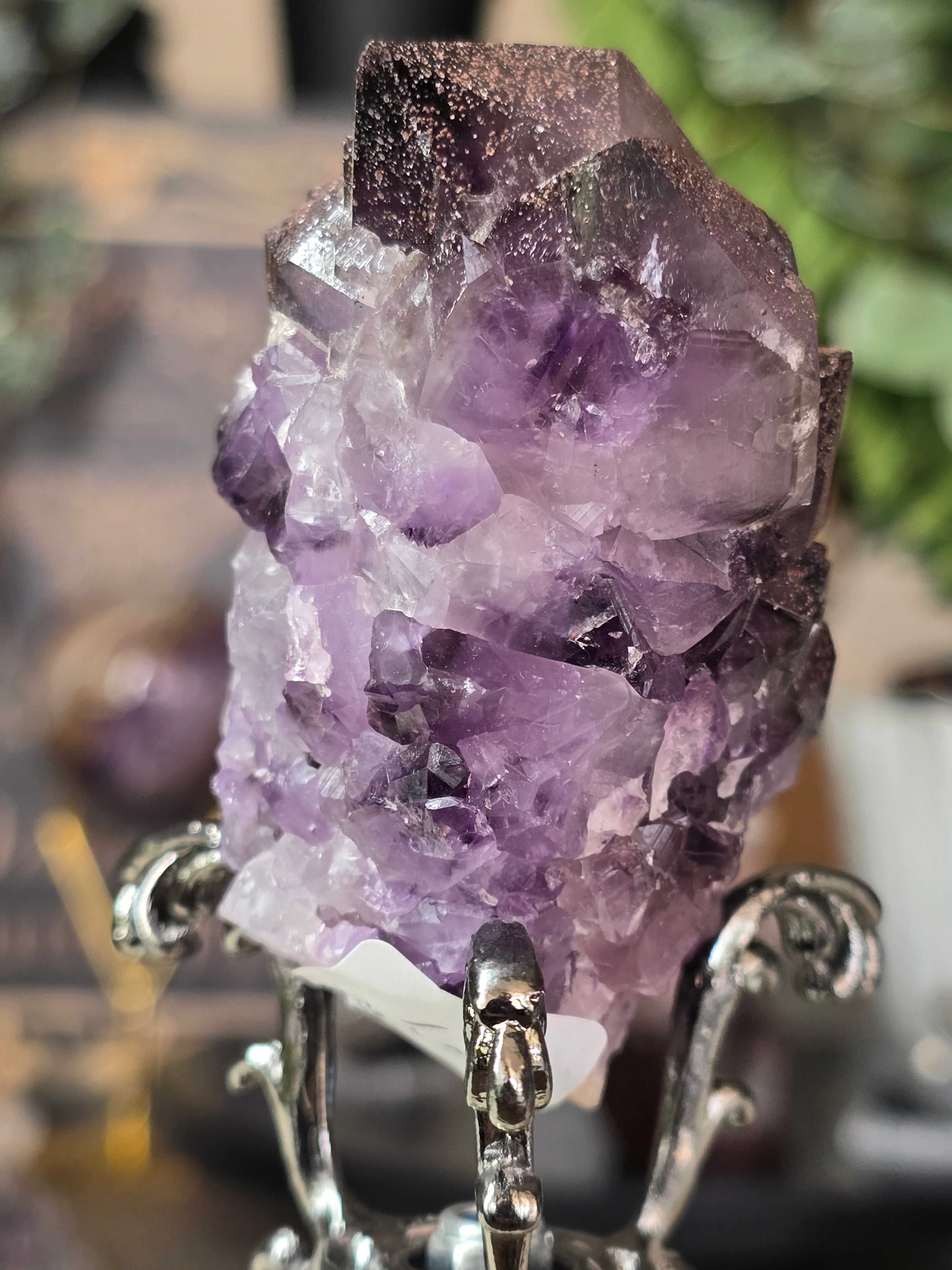 Australian Iron Coated Amethyst Specimen