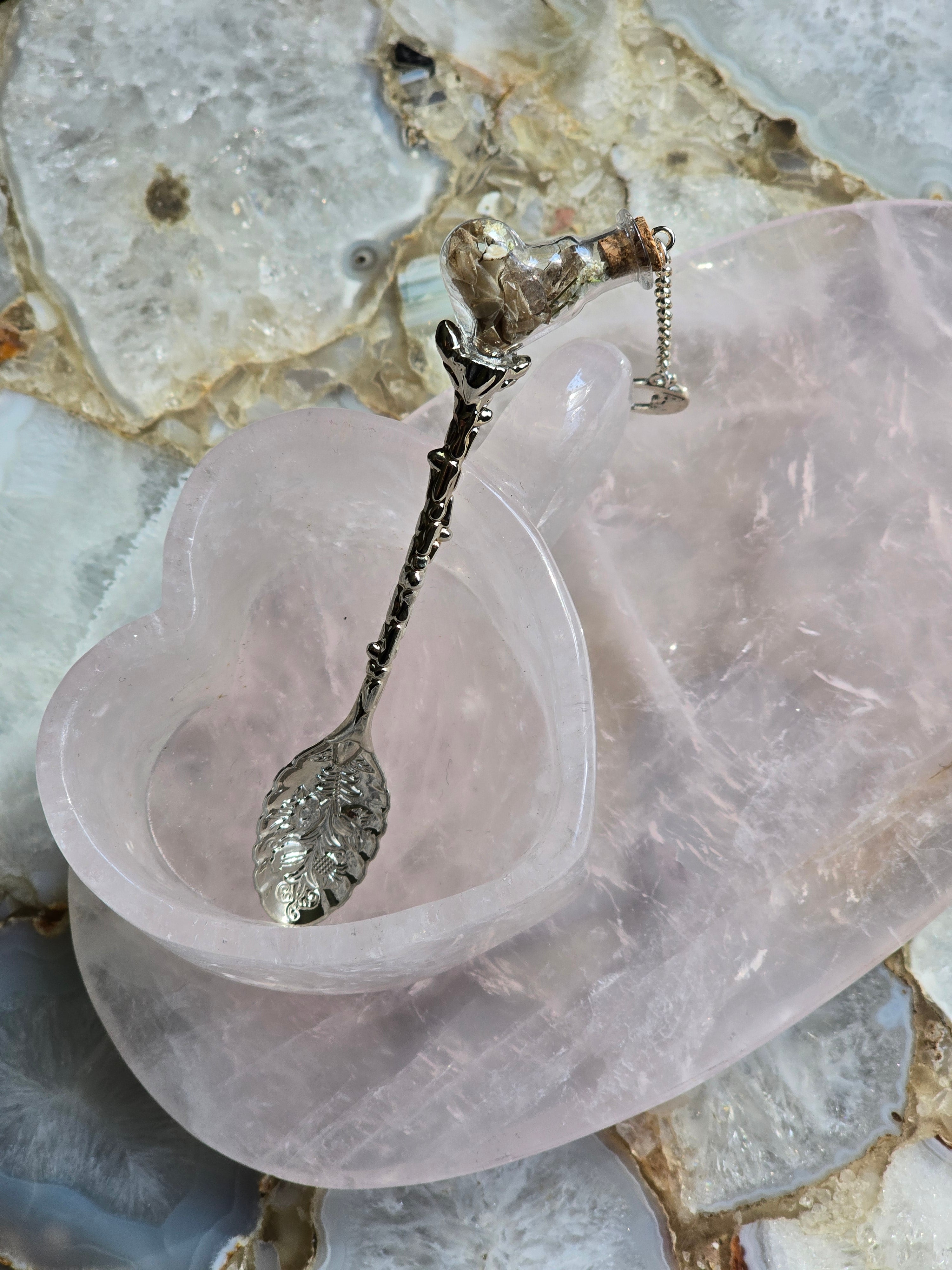 Forest Floor Teaspoons - Silver