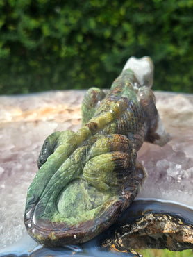 Moss Agate Lizard #4