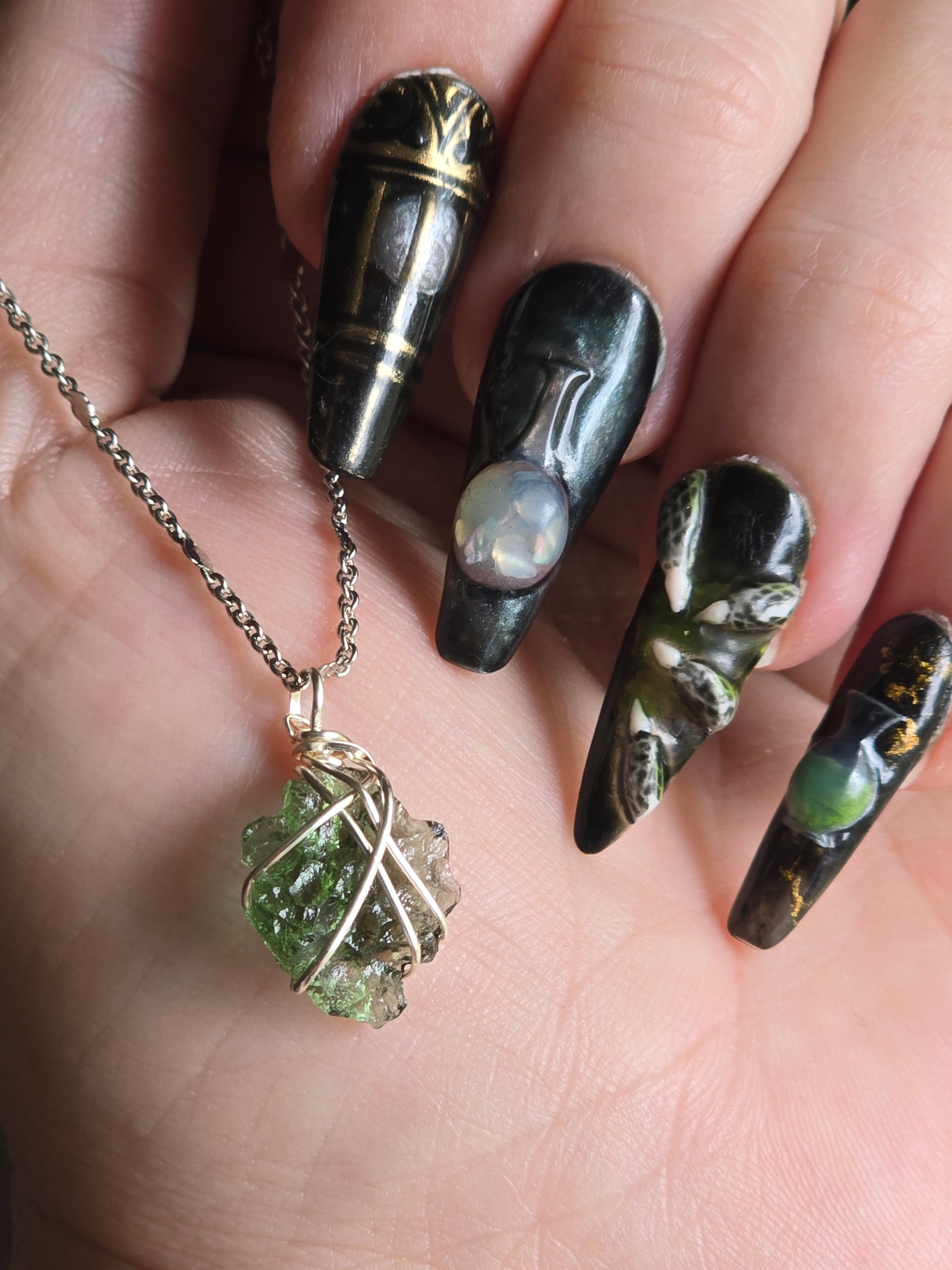 Moldavite Necklace #6