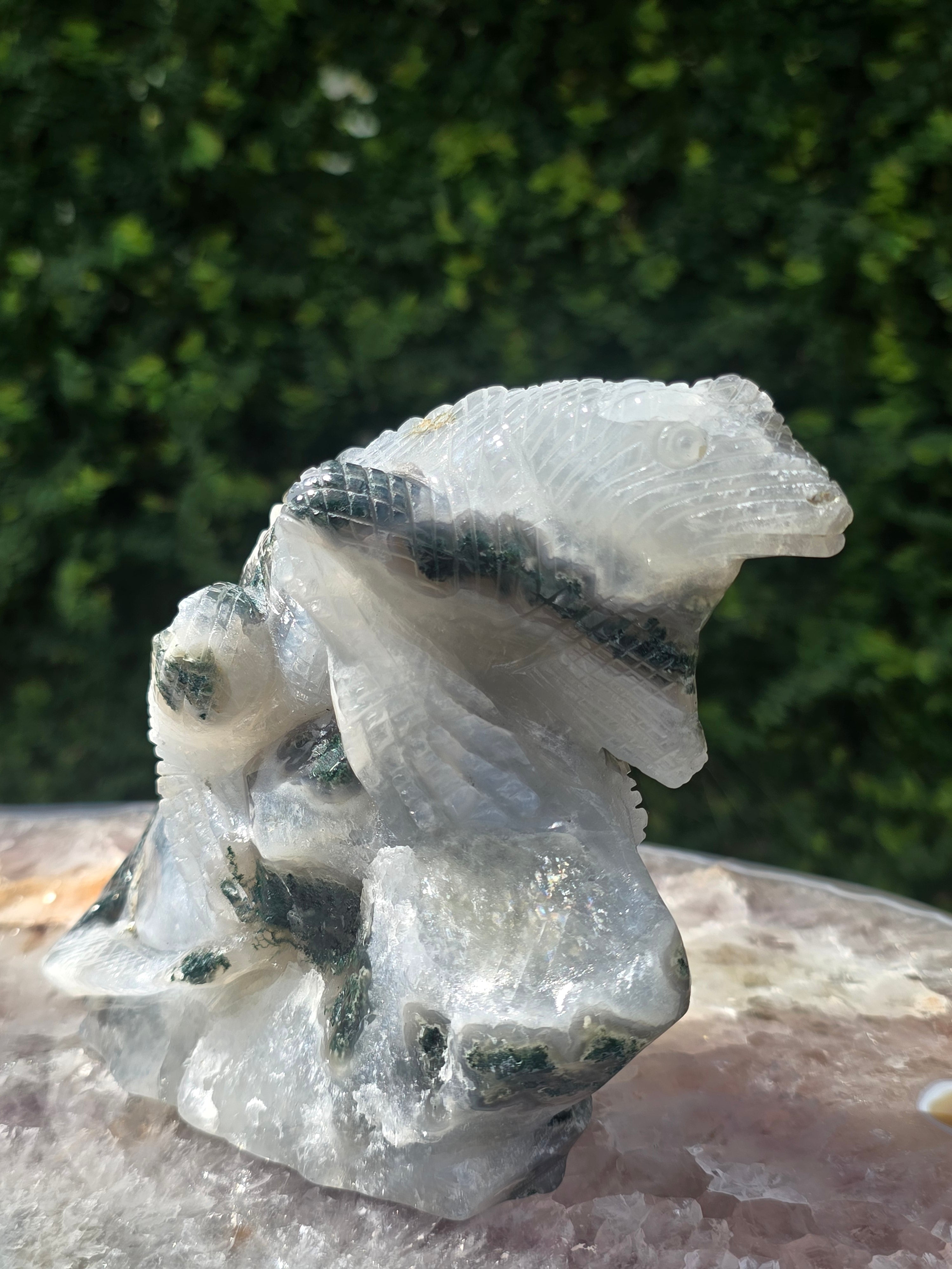 Moss Agate Lizard #3