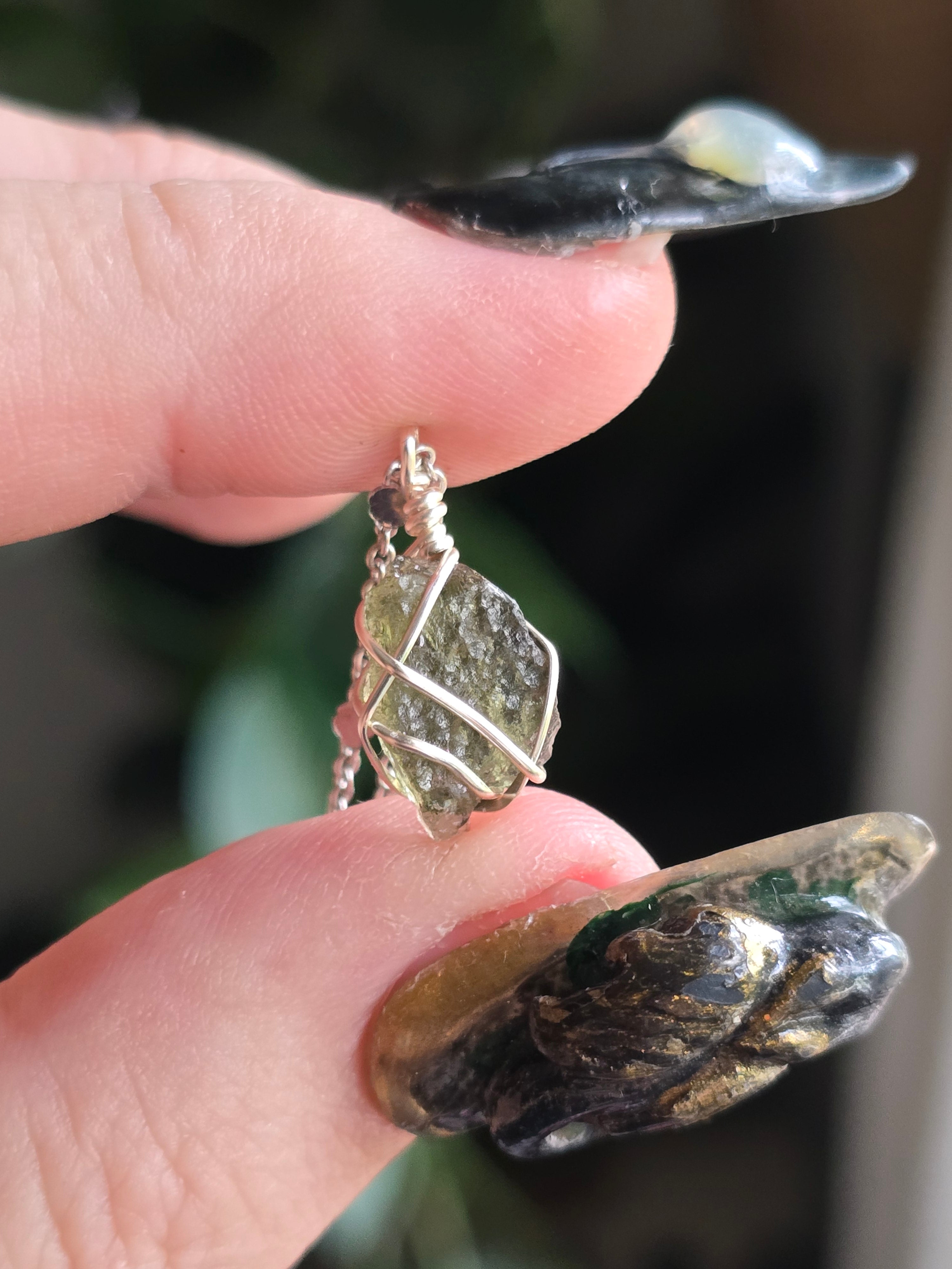 Moldavite Necklace #4