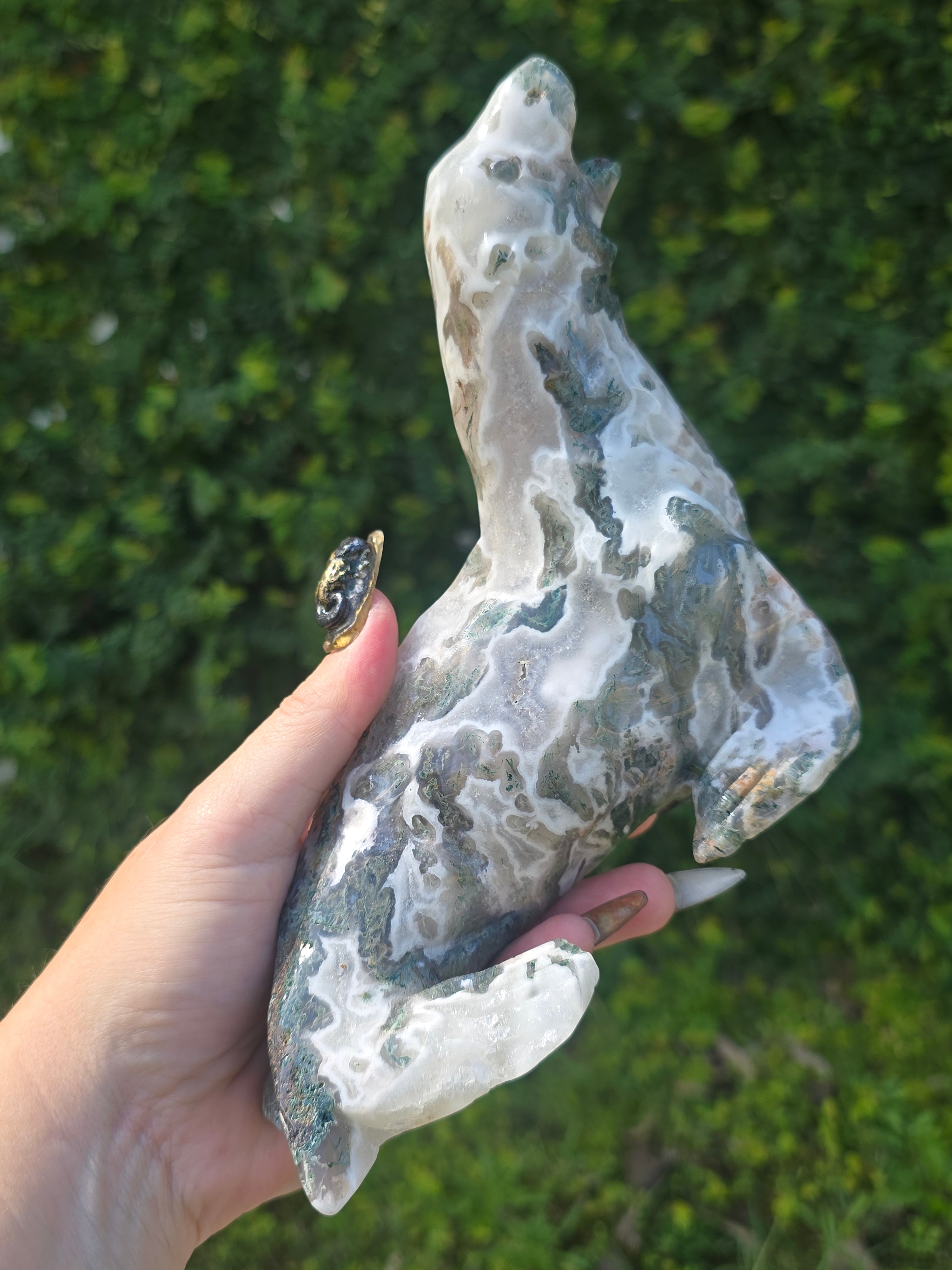 Moss Agate Seal #2