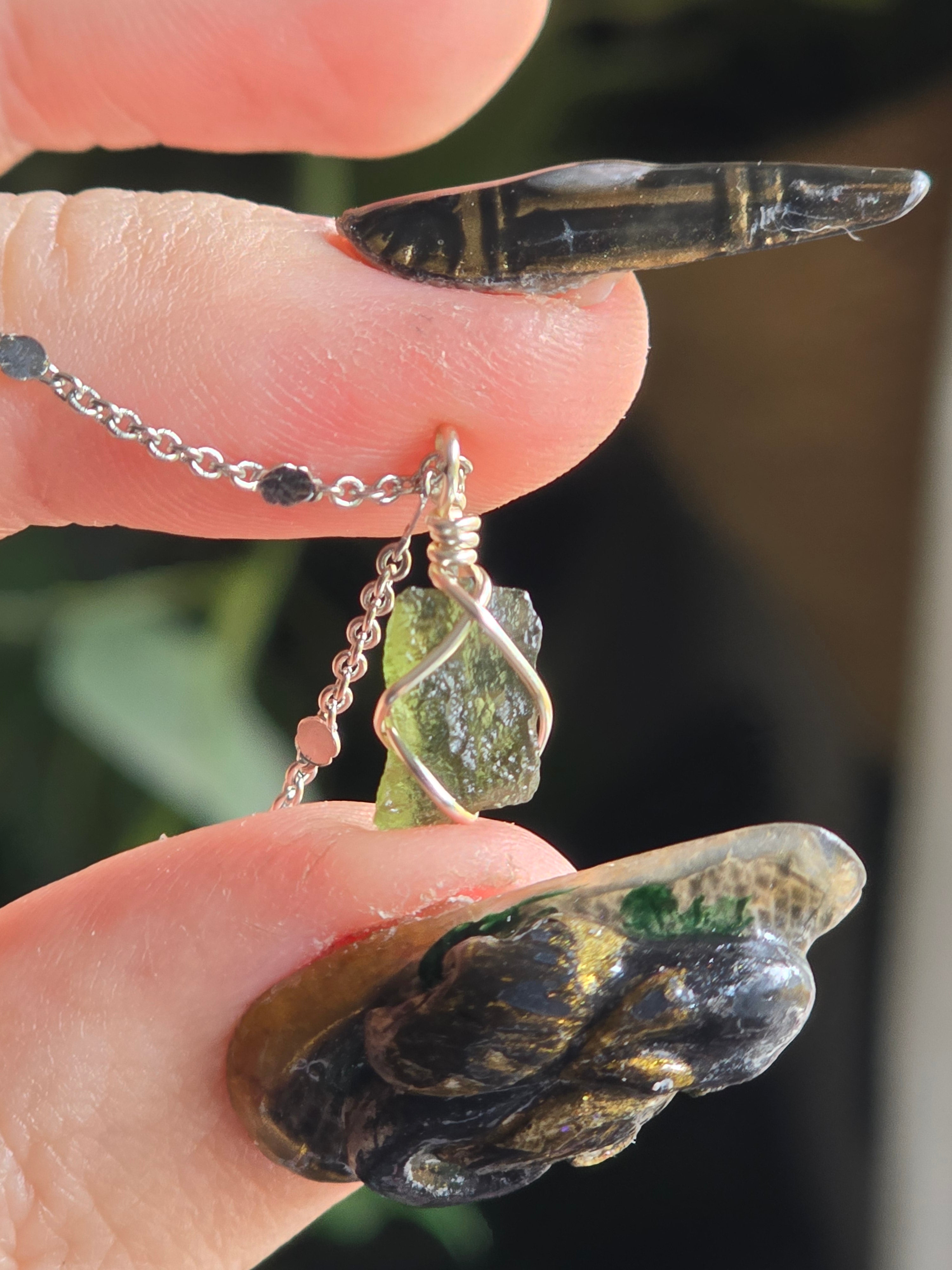 Moldavite Necklace #2