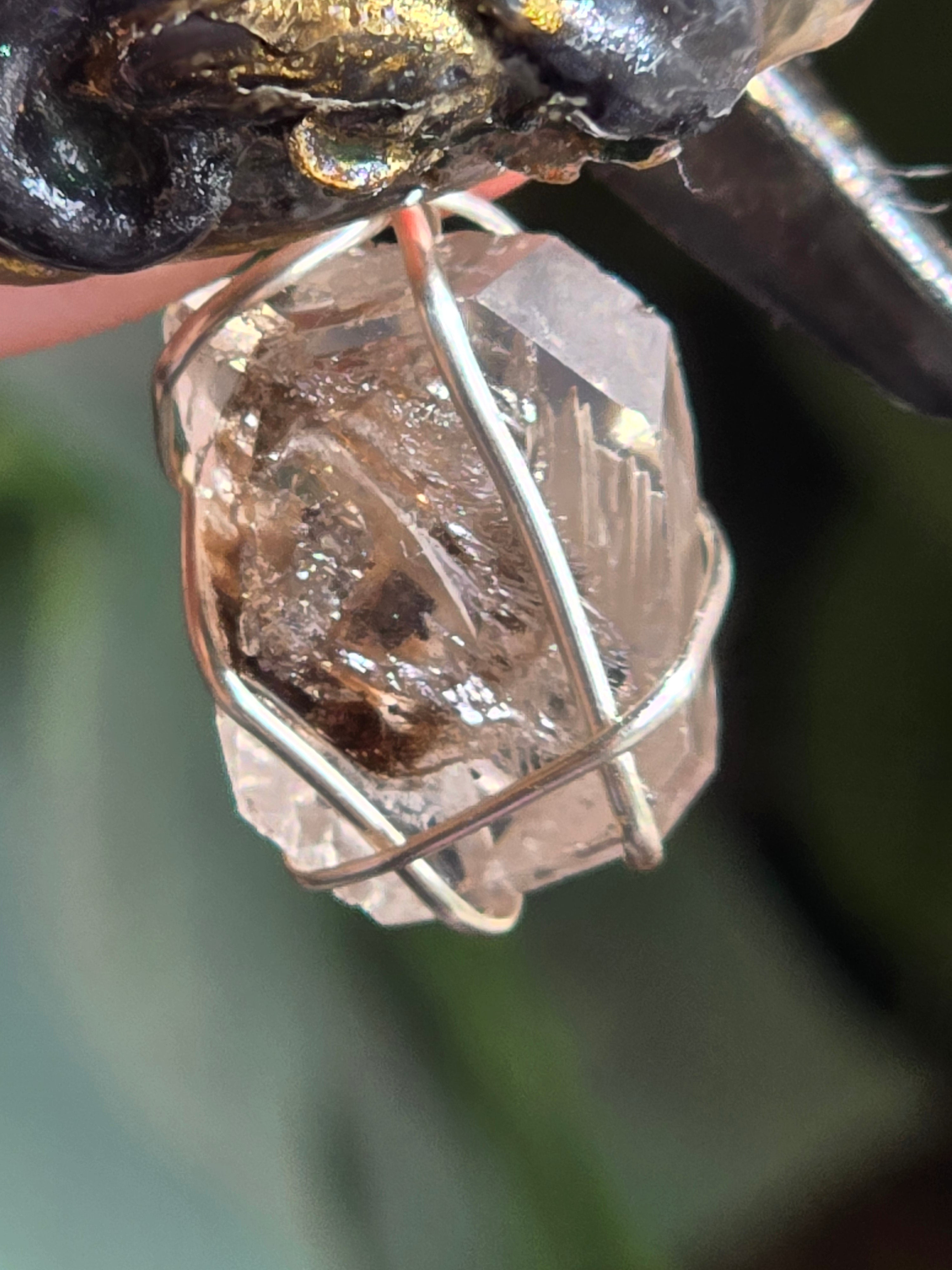 Phantom Inclusion Pakimer Diamond Necklace