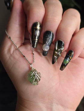 Moldavite Necklace #6