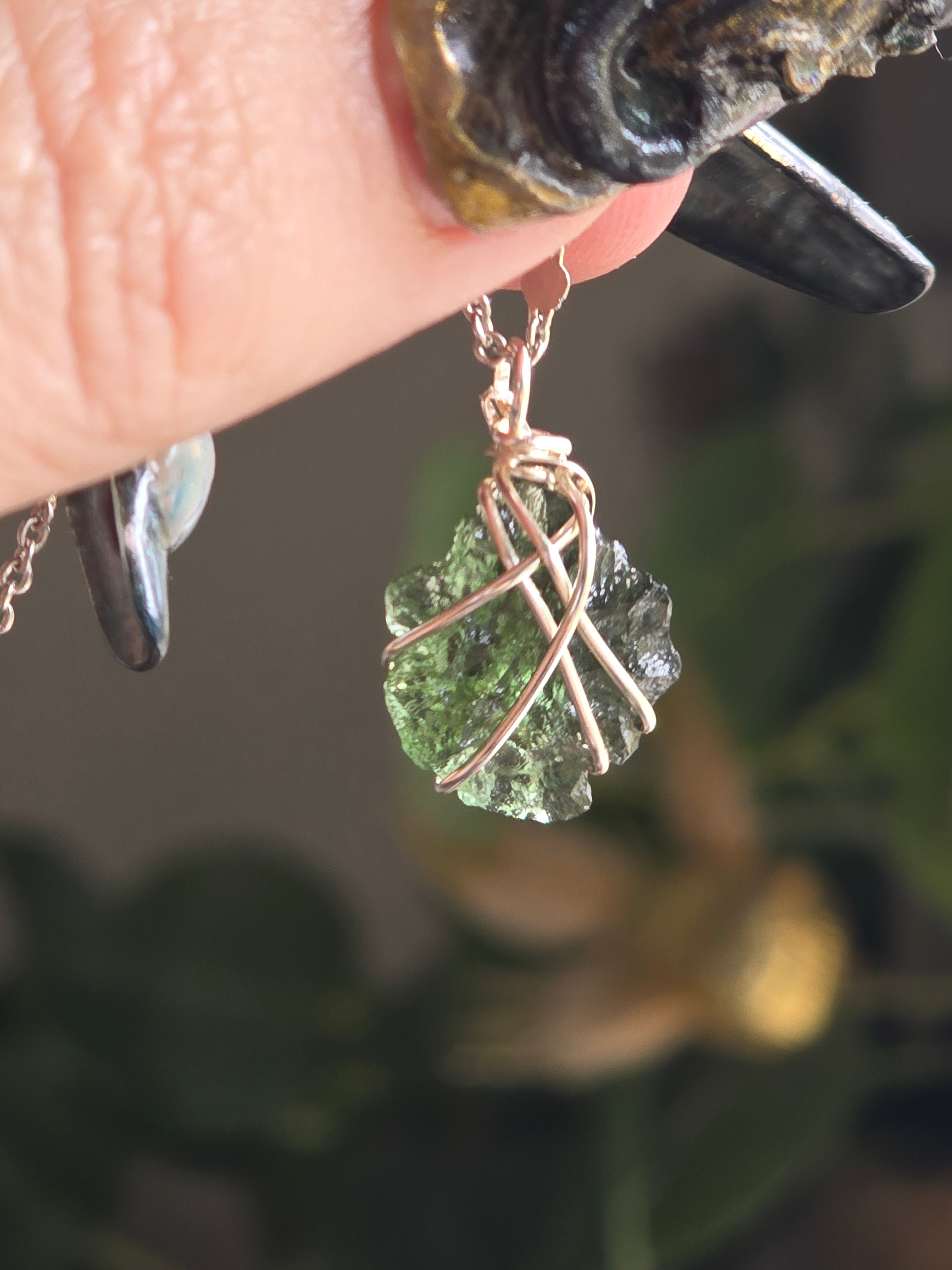 Moldavite Necklace #6