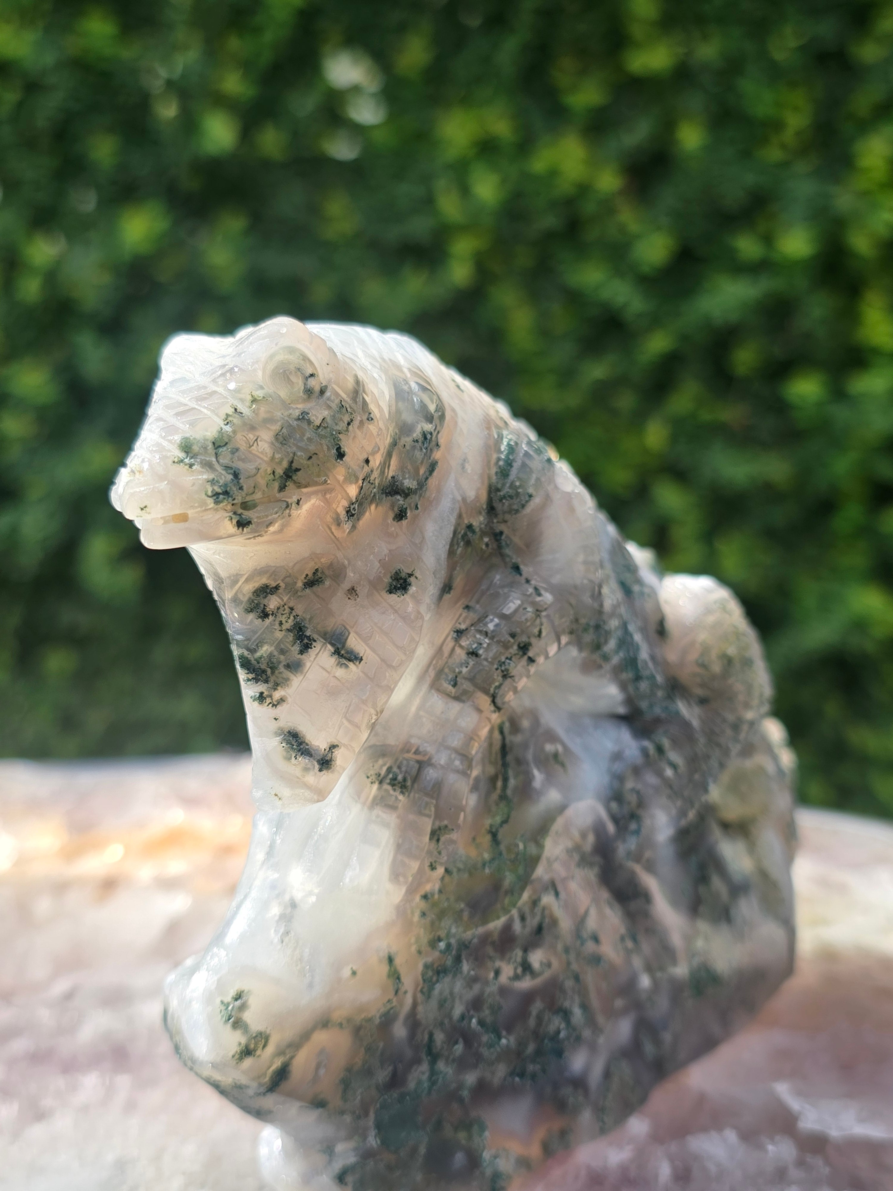 Moss Agate Lizard #3