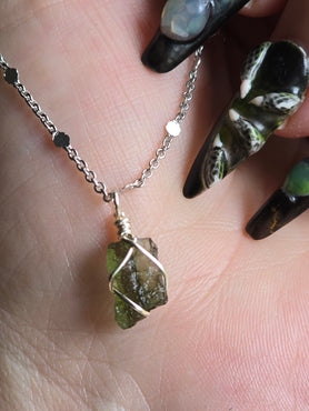 Moldavite Necklace #2