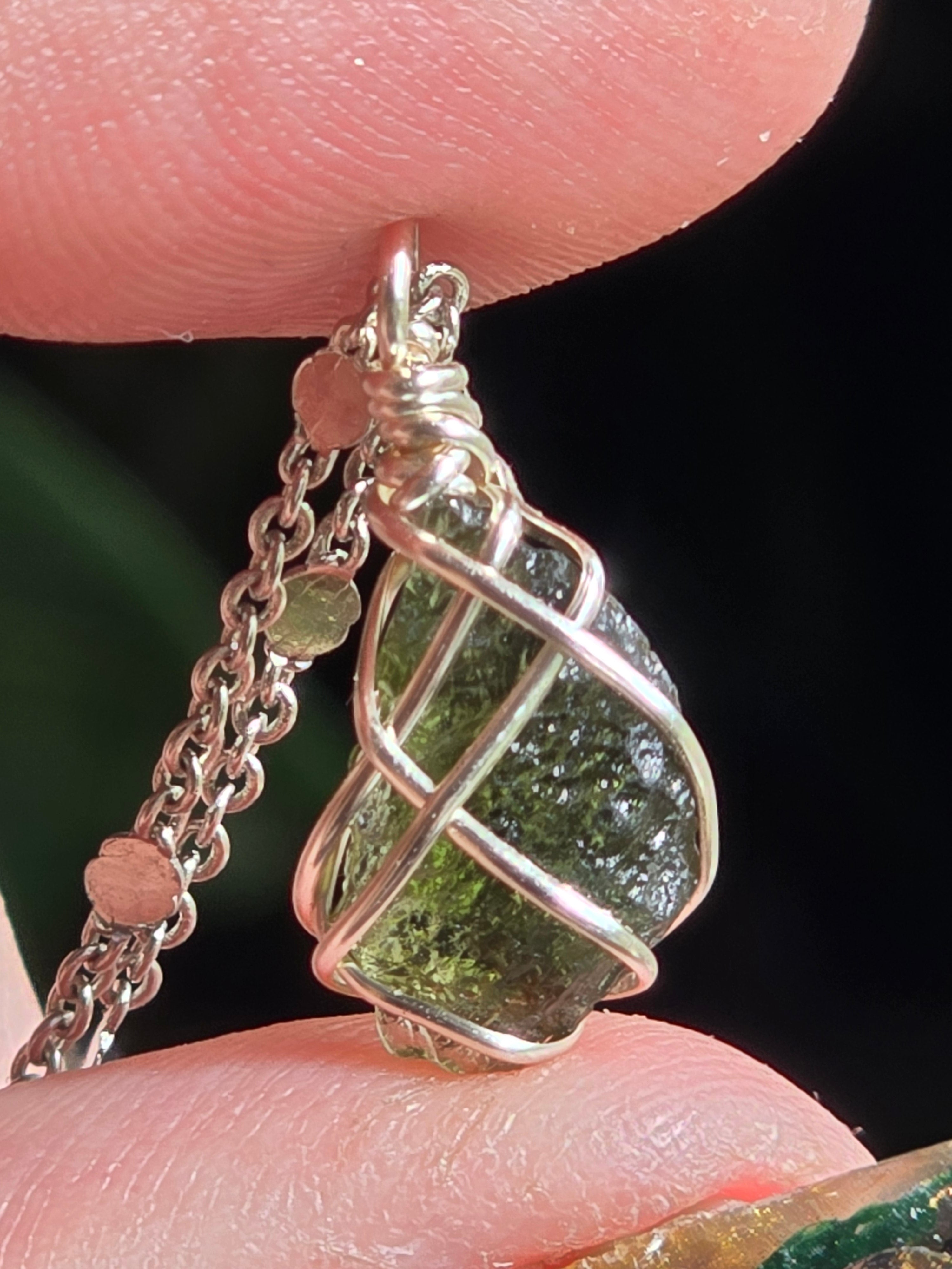 Moldavite Necklace #5