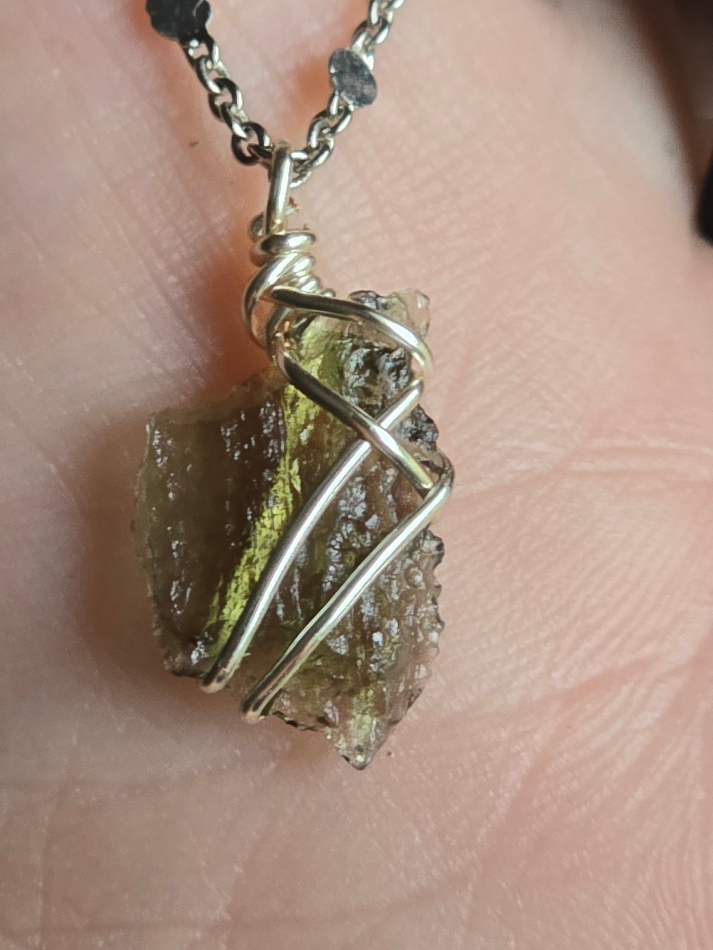 Moldavite Necklace #3