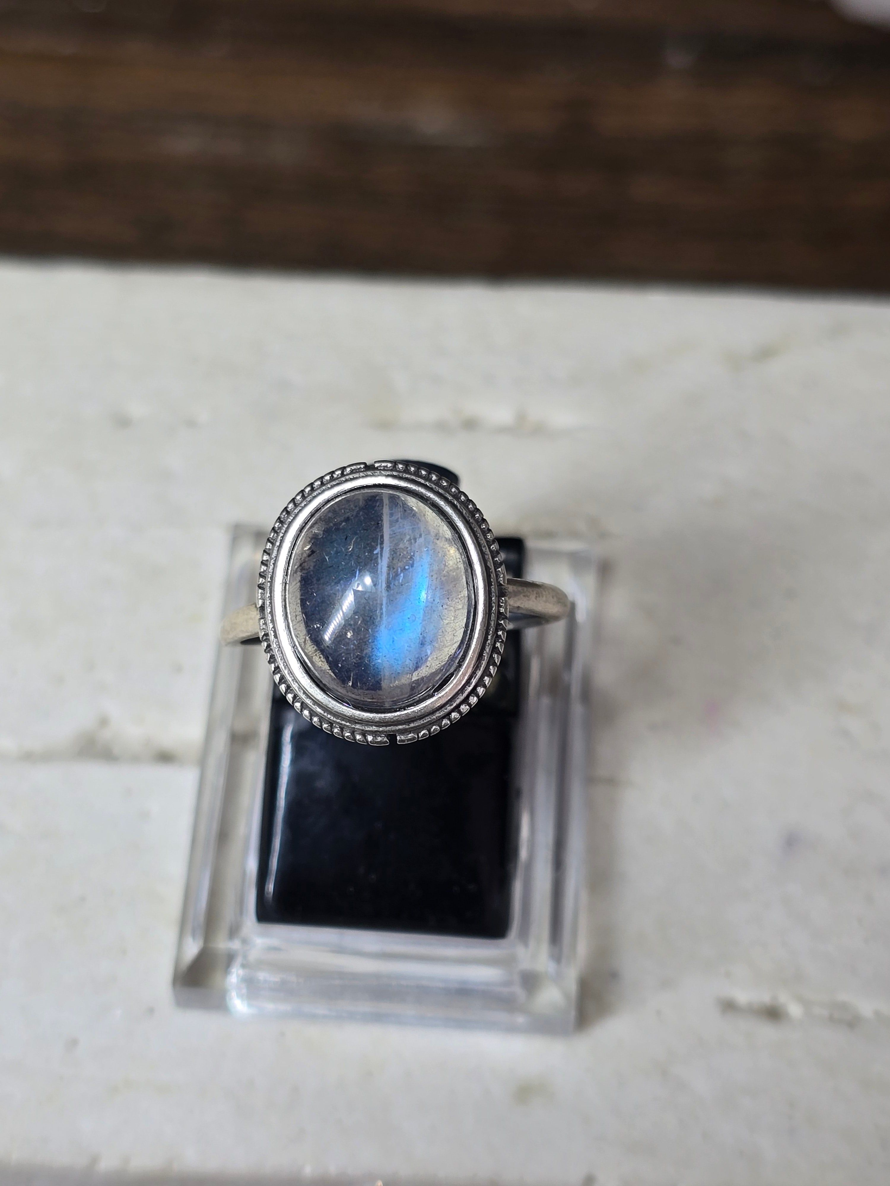 Labradorite Adustable Ring | Sterling Silver