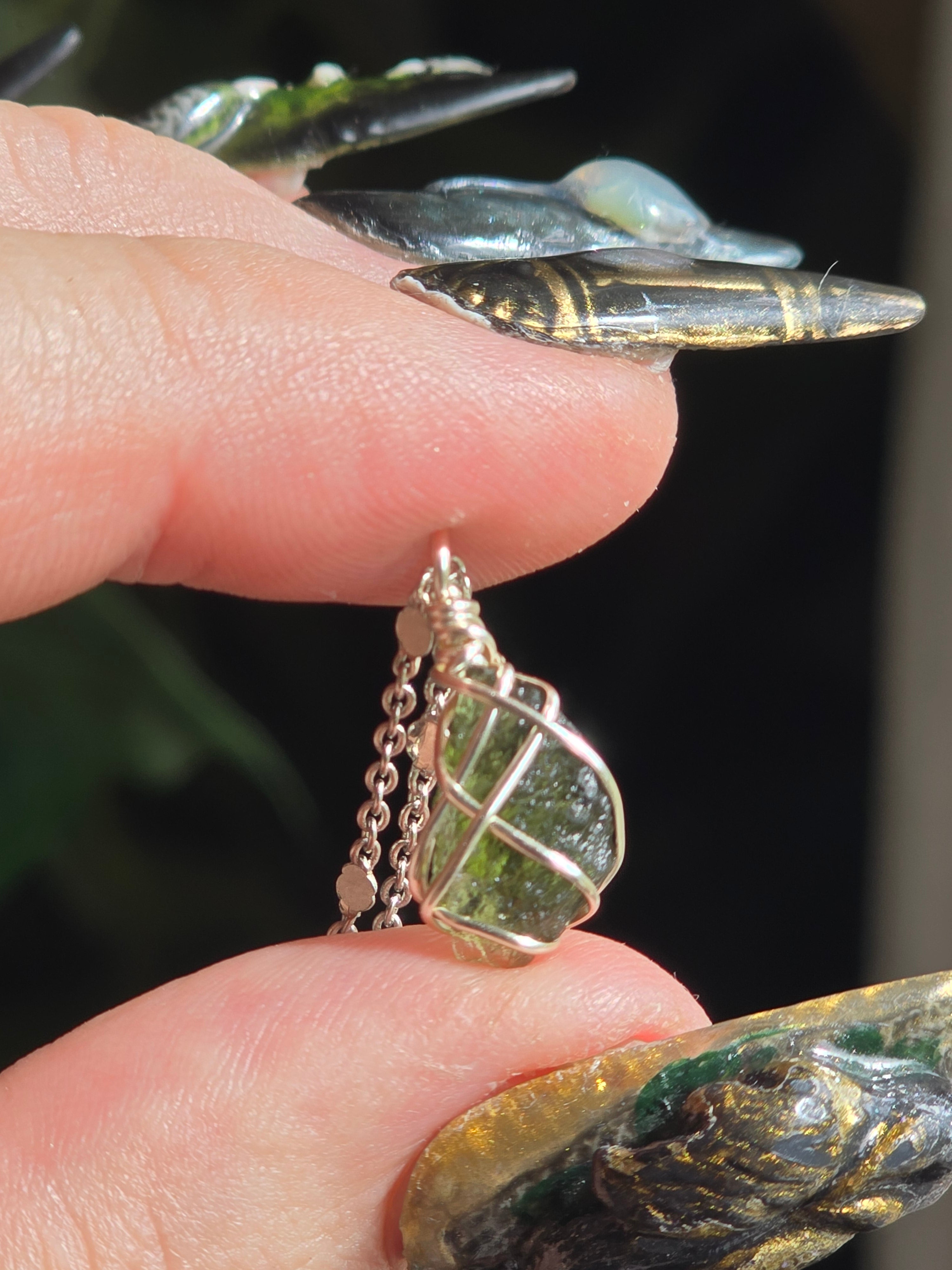 Moldavite Necklace #5