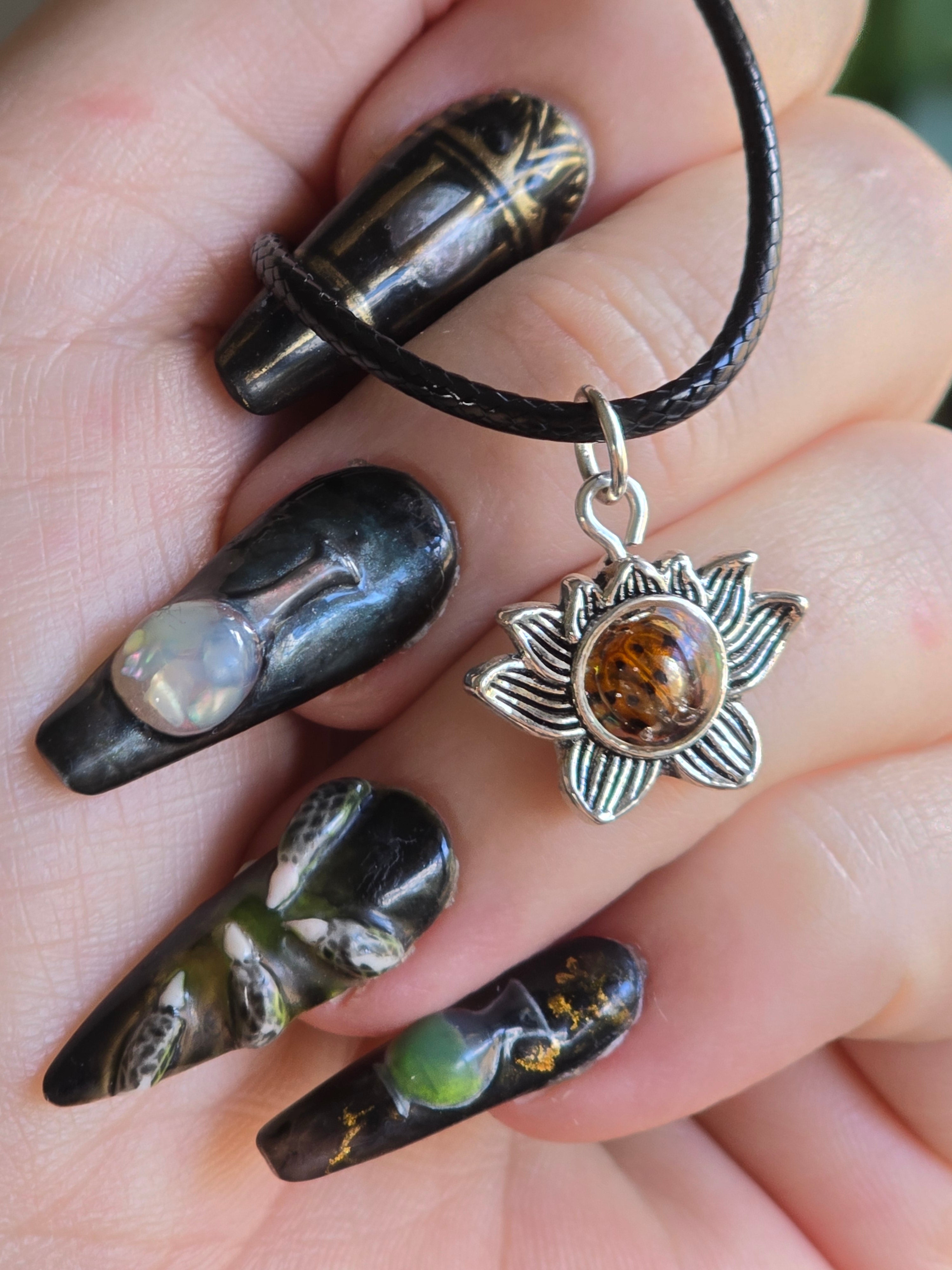 Mini Oddity Lotus Necklaces