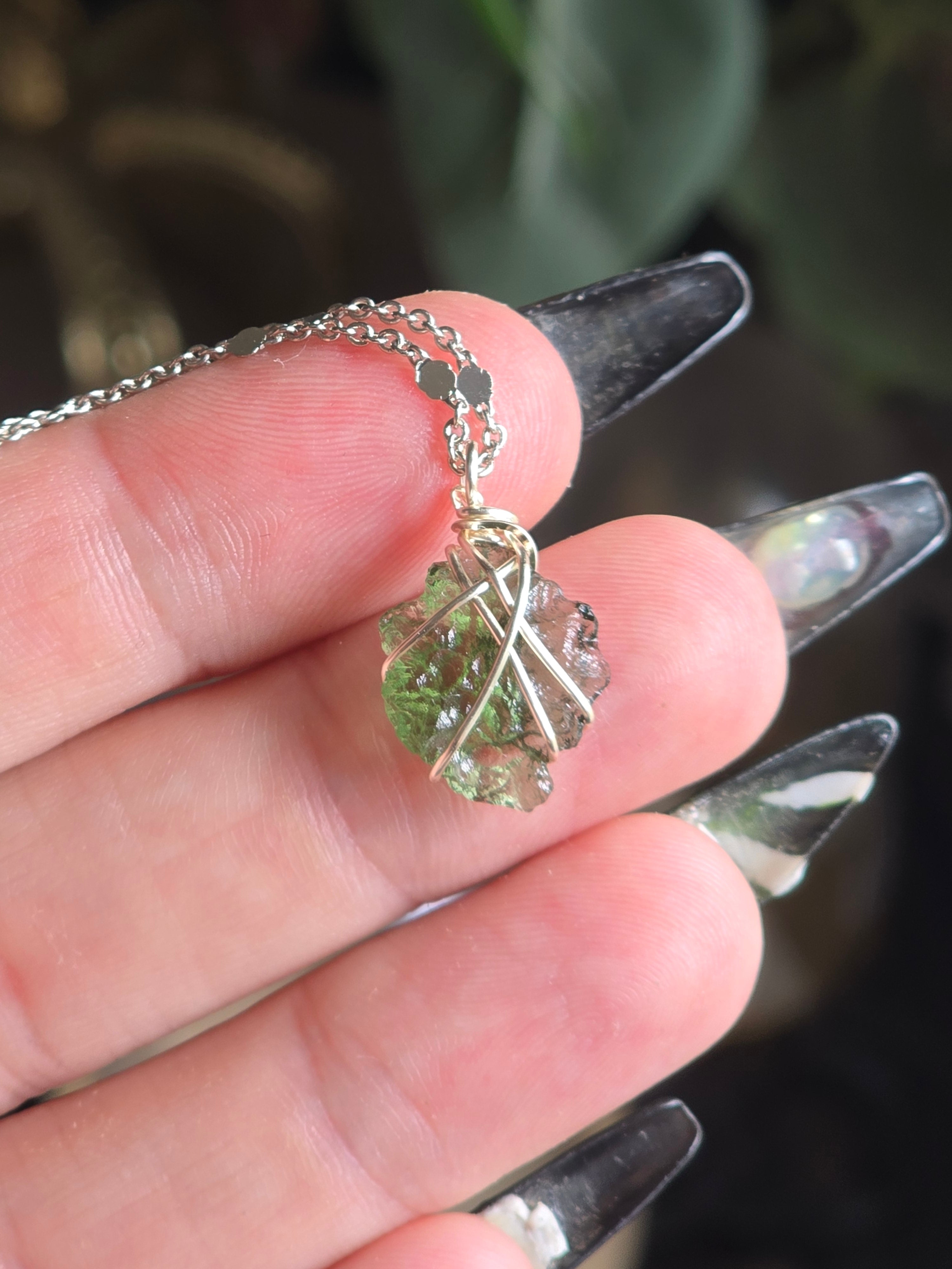 Moldavite Necklace #6