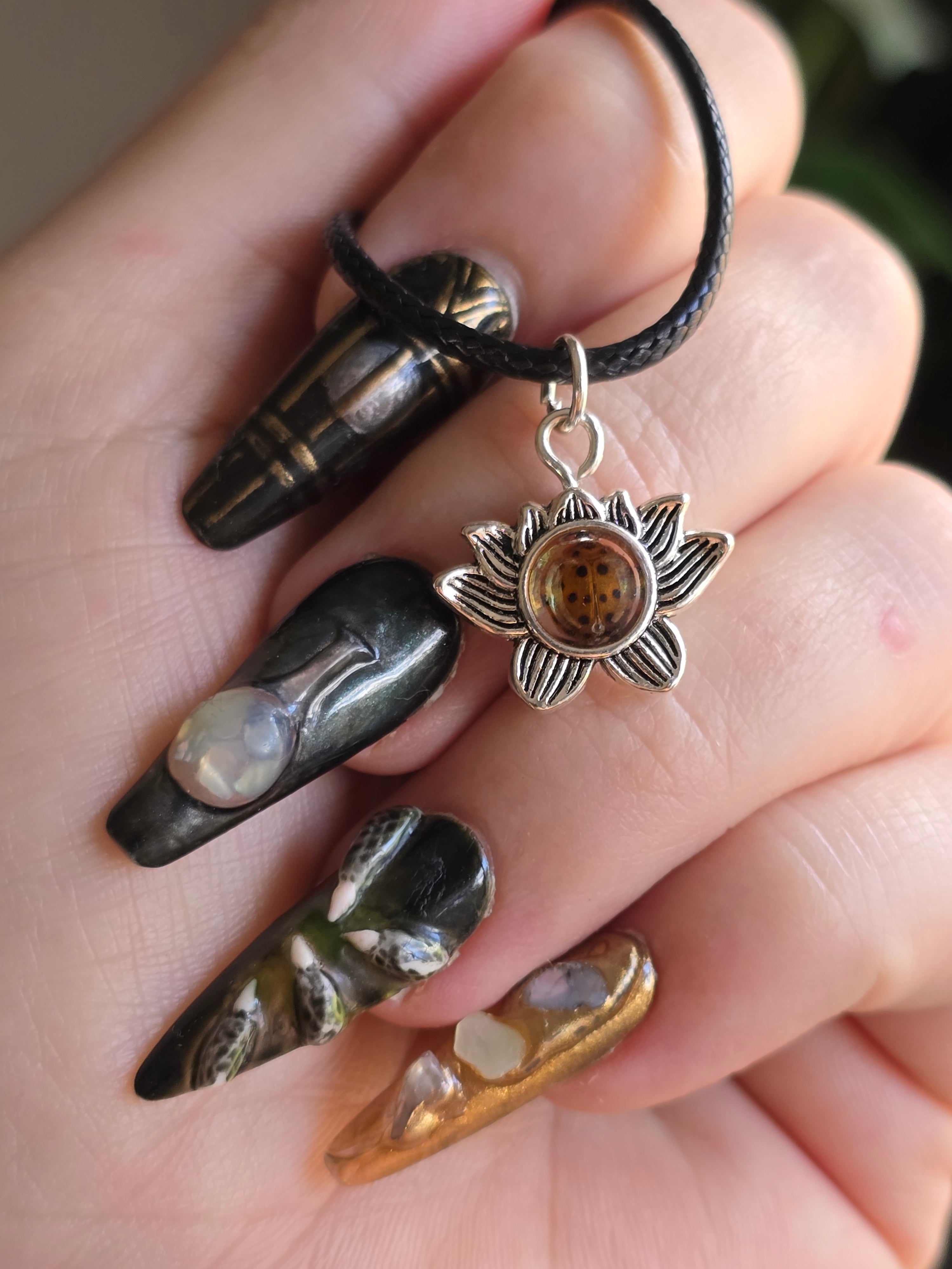 Mini Oddity Lotus Necklaces