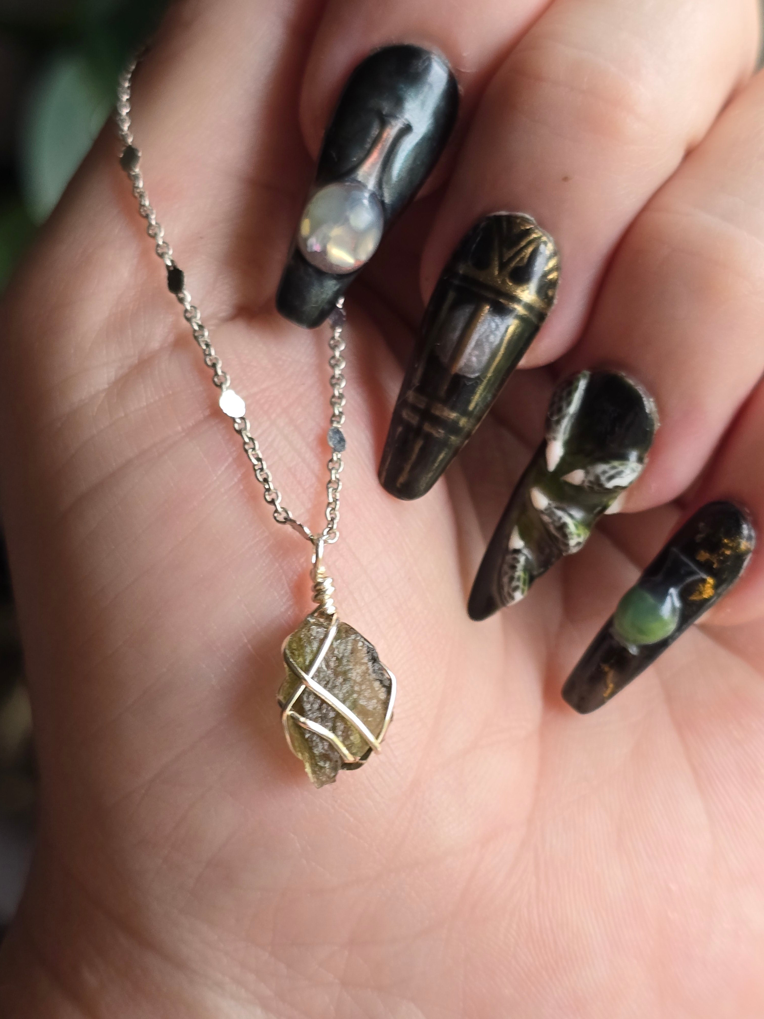 Moldavite Necklace #4