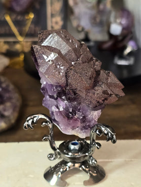 Australian Iron Coated Amethyst Specimen