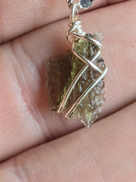 Moldavite Necklace #3