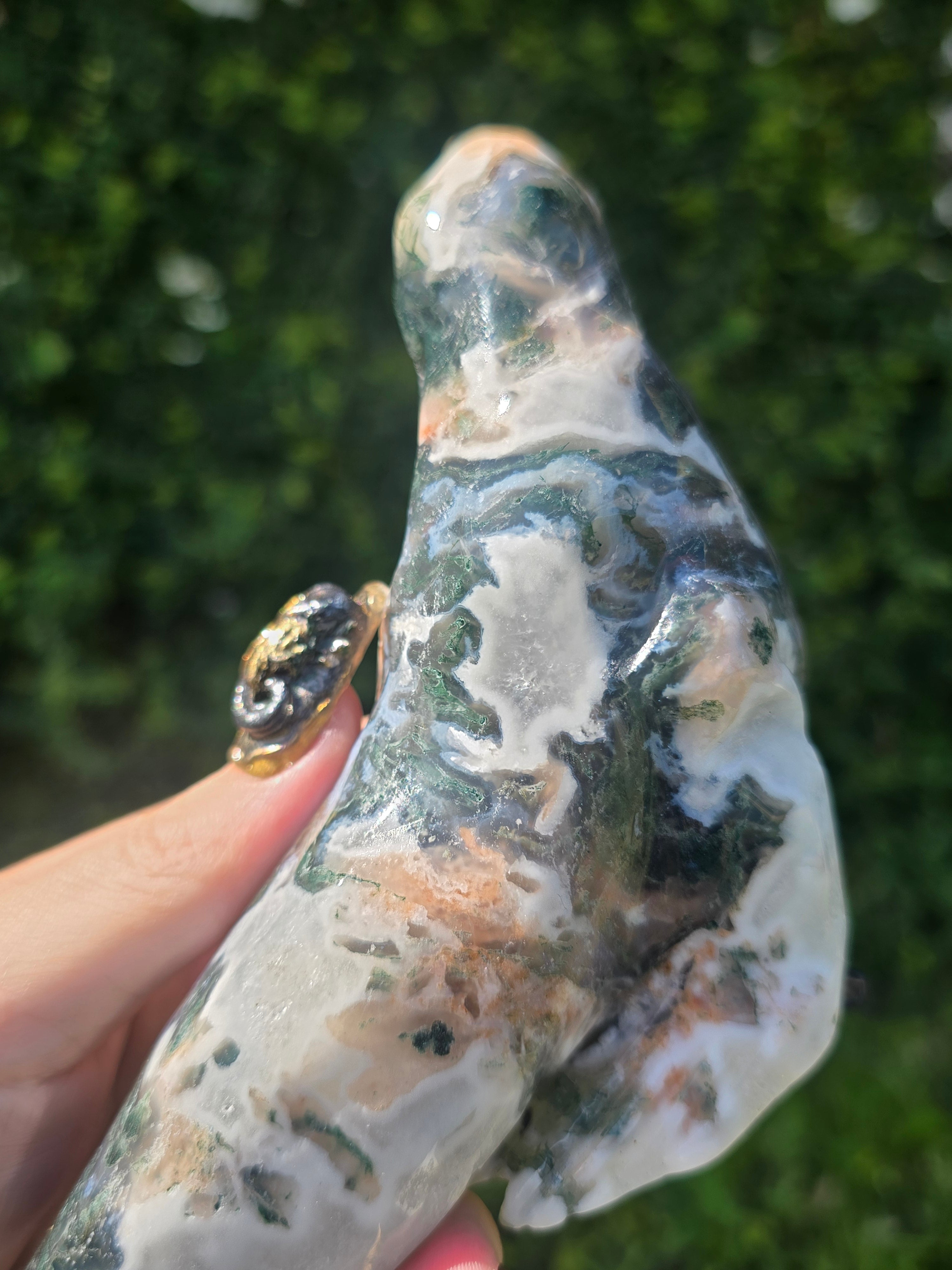 Moss Agate Seal #3