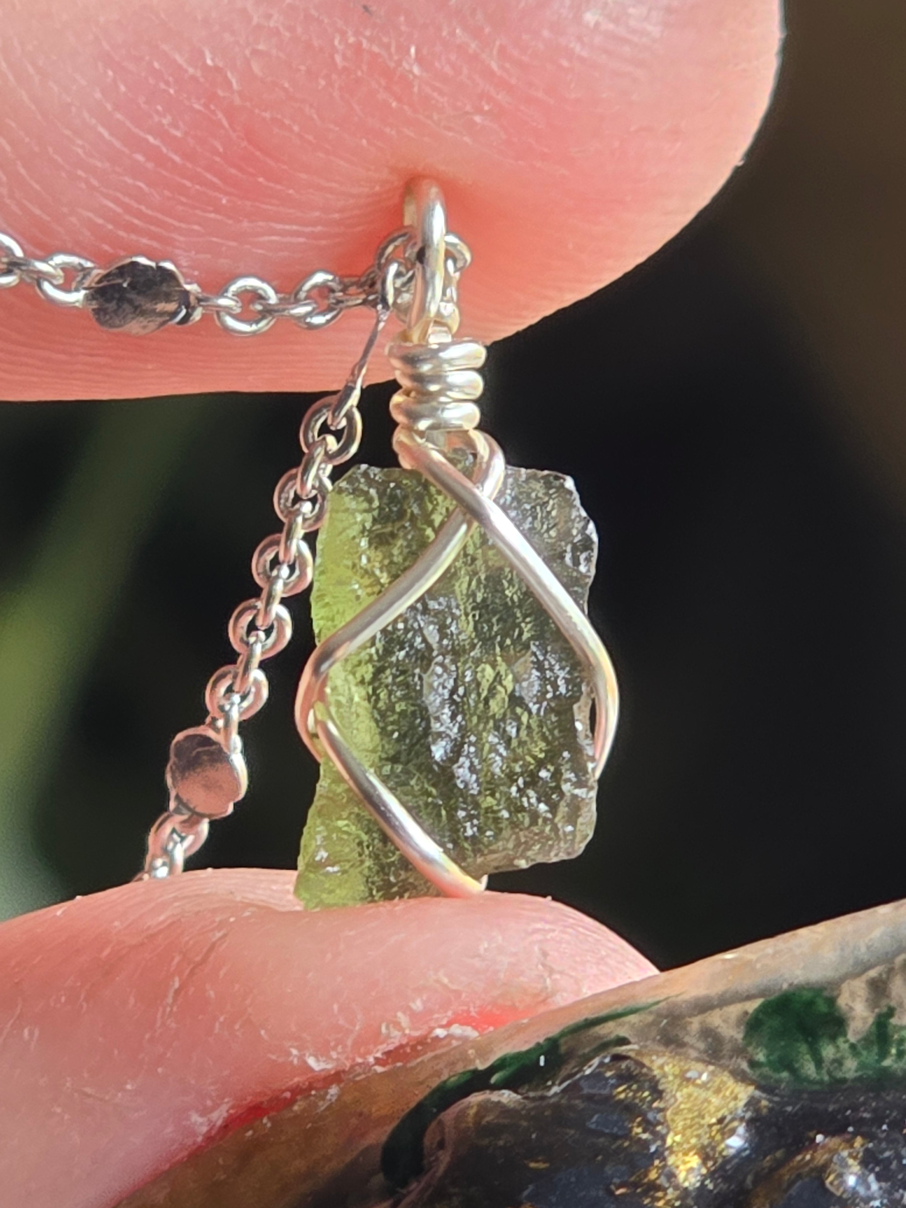 Moldavite Necklace #2