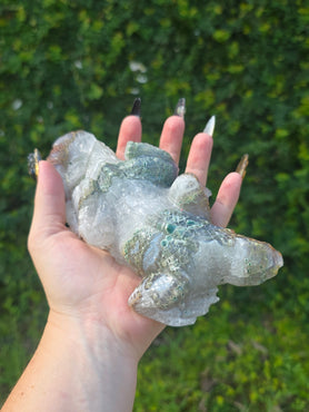 Moss Agate Lizard #1