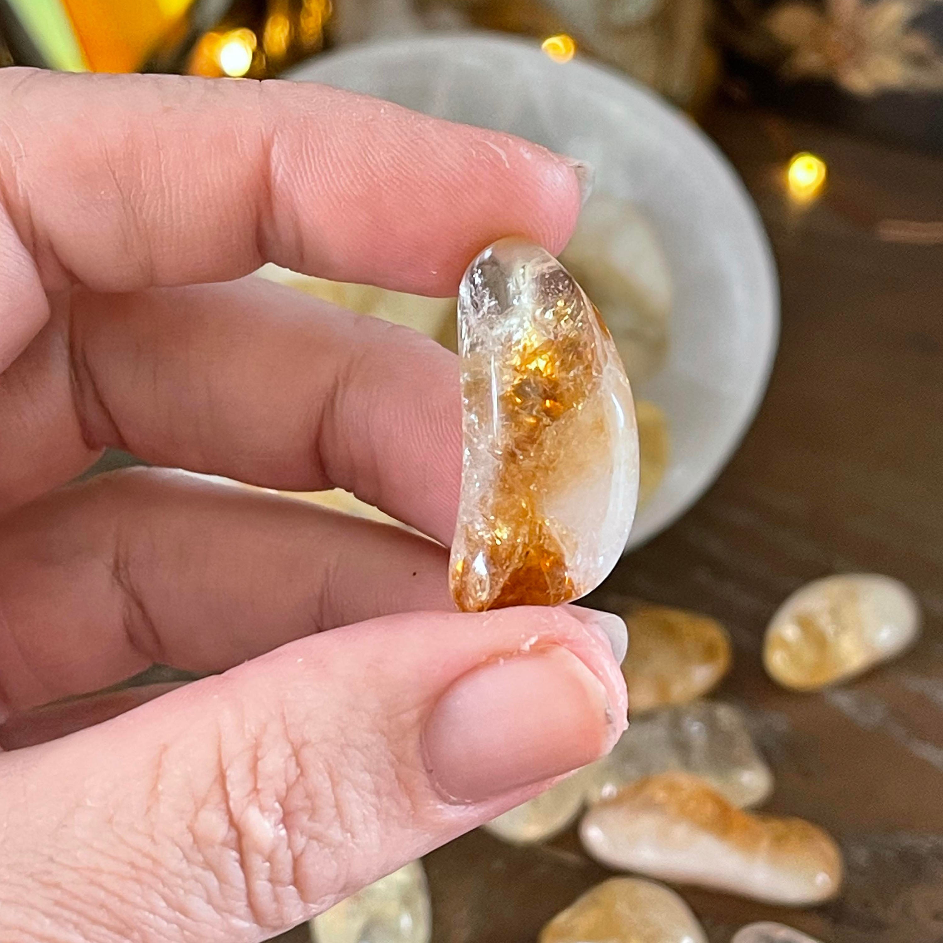 Citrine | Tumbled Stones | Australia | Crystal Collection