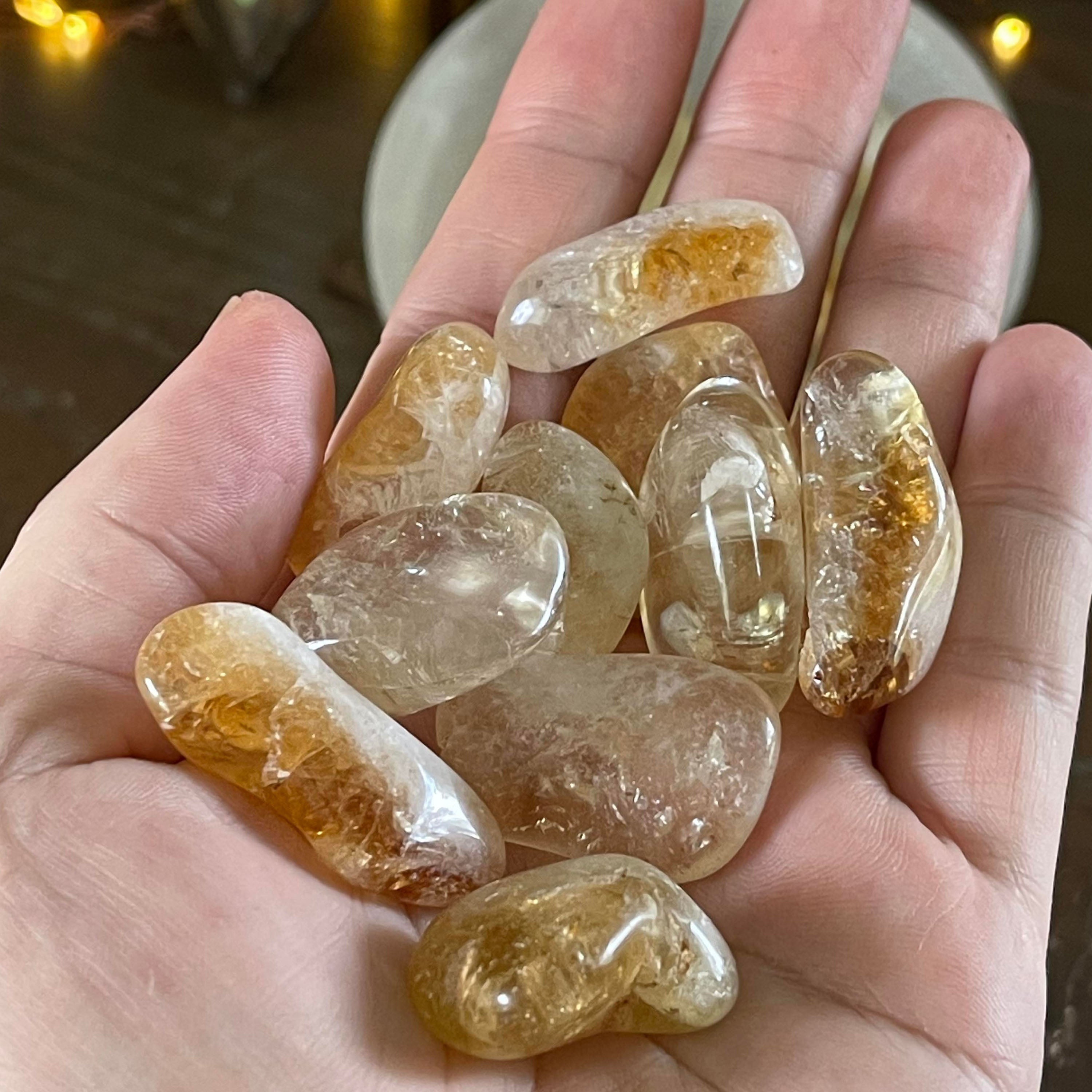 Citrine | Tumbled Stones | Australia | Crystal Collection