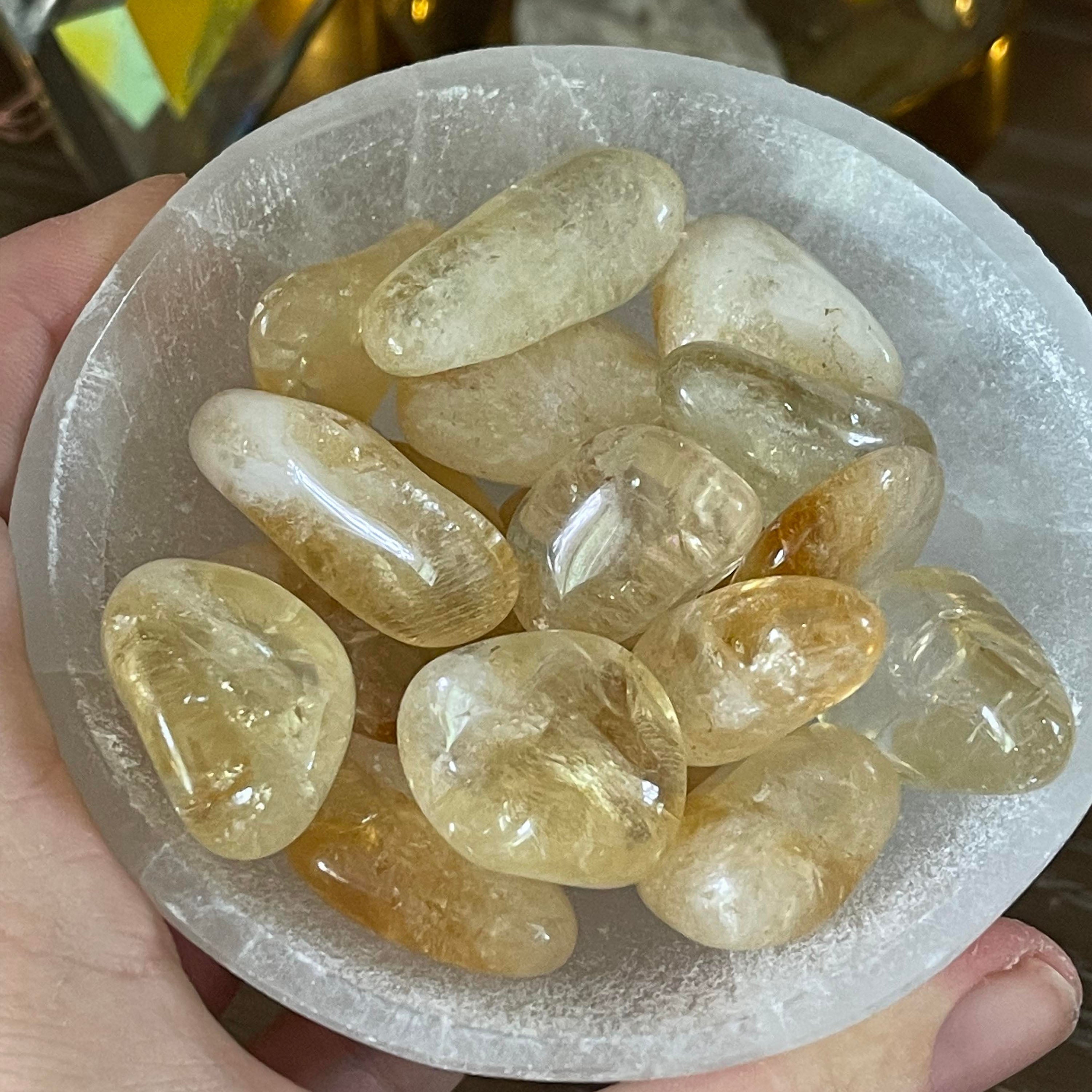 Citrine | Tumbled Stones | Australia | Crystal Collection